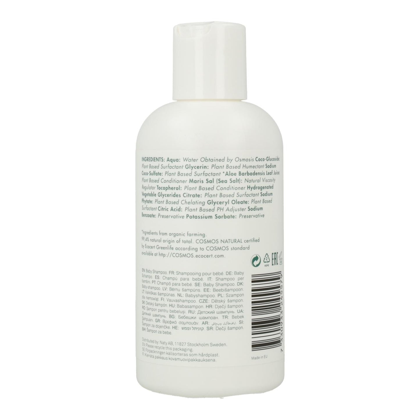 Champô Naty Baby 0m+ 200 ml
