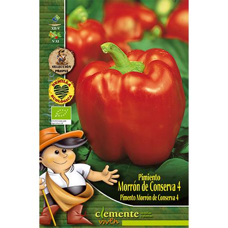 4 sementes de pimento enlatadas Clemente