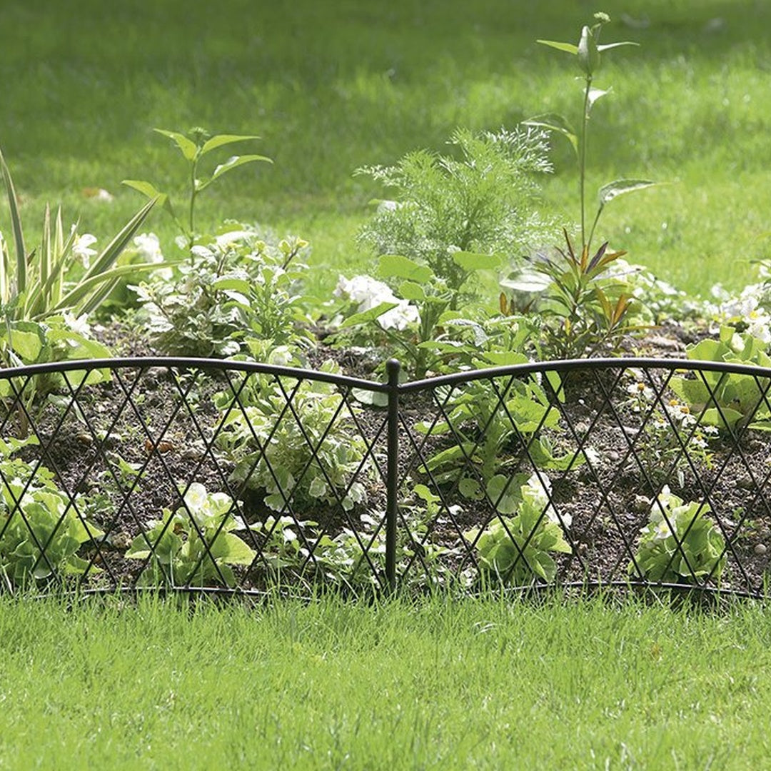 Bordura De Jardin Metal Border 0,4x1 M Marron Nortene_1