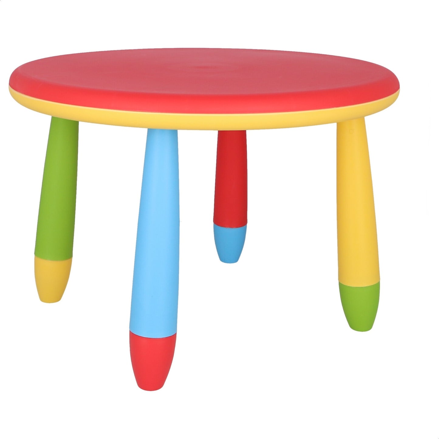 Mesita Infantil Rectangular Roja, Y 2 Sillas_5