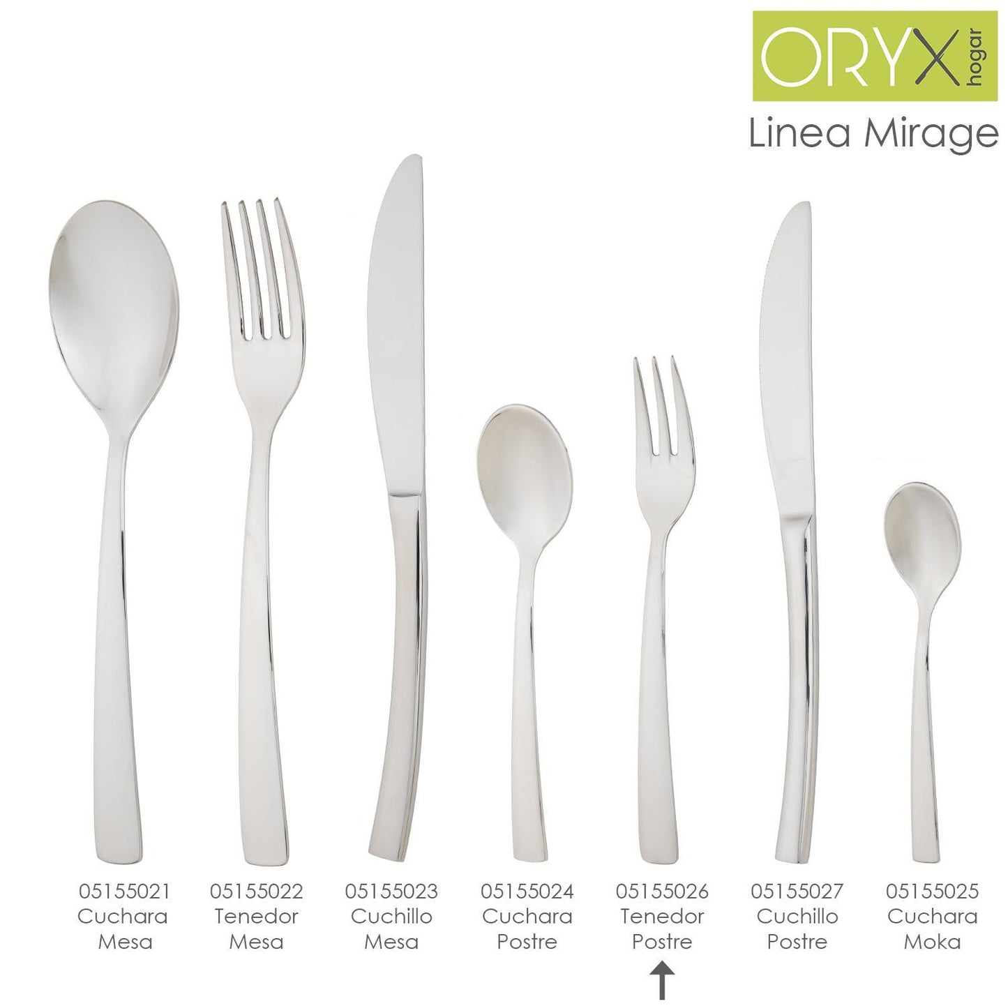 Tenedor Postre Mirage 159 Mm.caja 12 Unidades_2