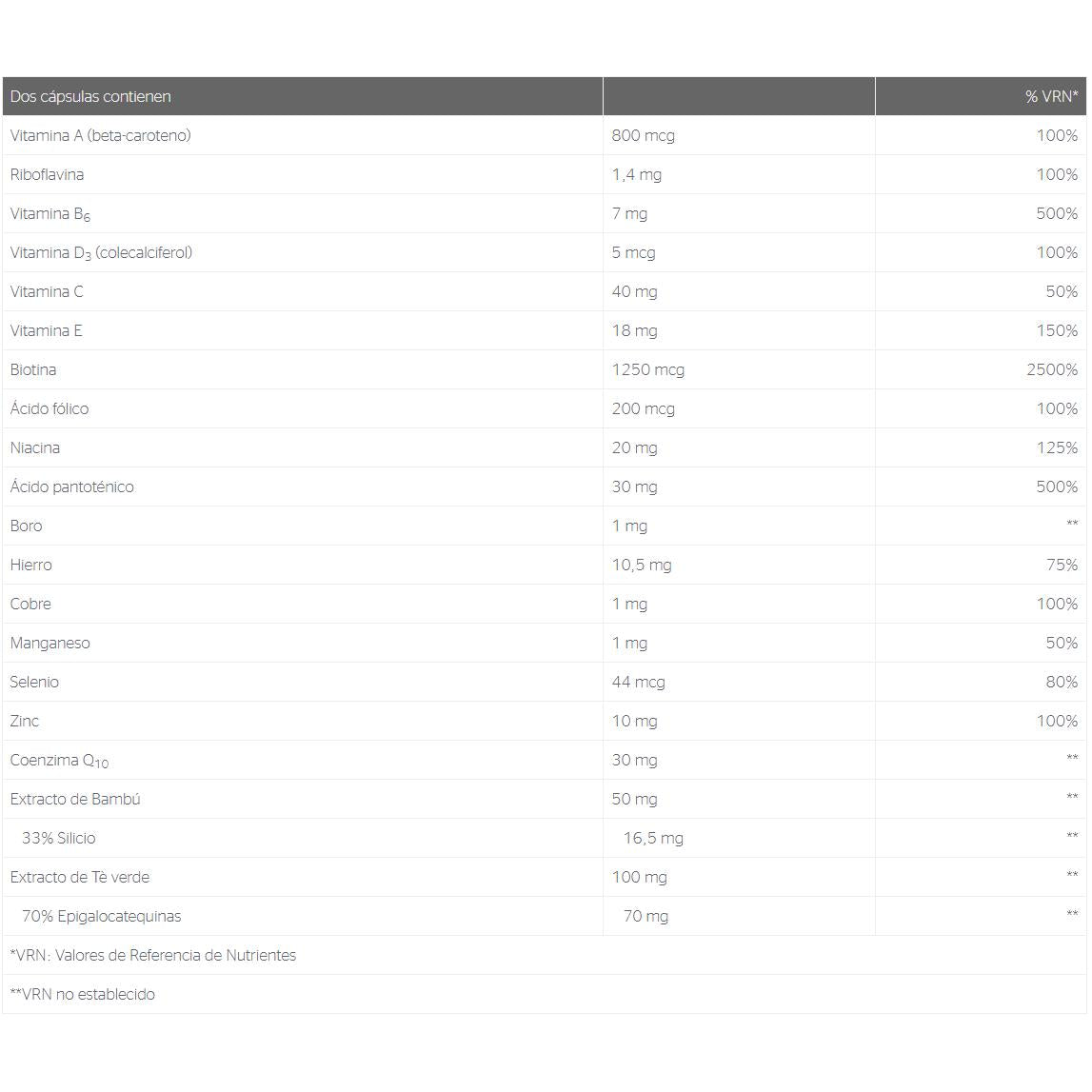 Pele, cabelo, unhas, 60 cápsulas Pure Encapsulations