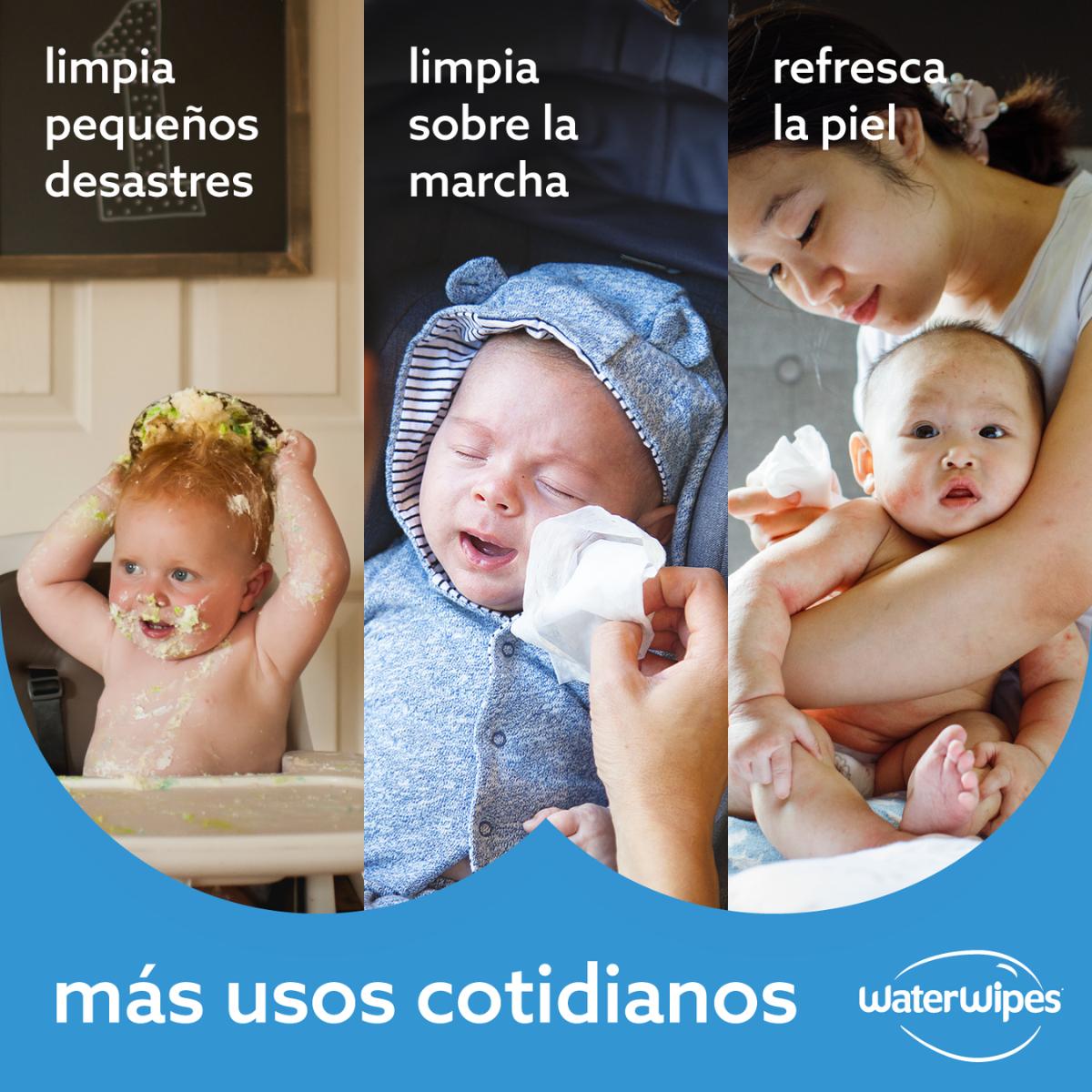 Toalhitas Húmidas WaterWipes BIO Baby 240 Unidades
