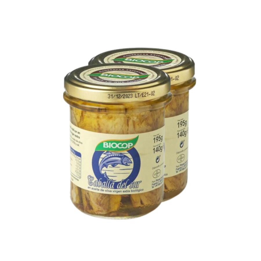 Pack de 2 Filetes de Cavala Orgânicos Biocop 195g