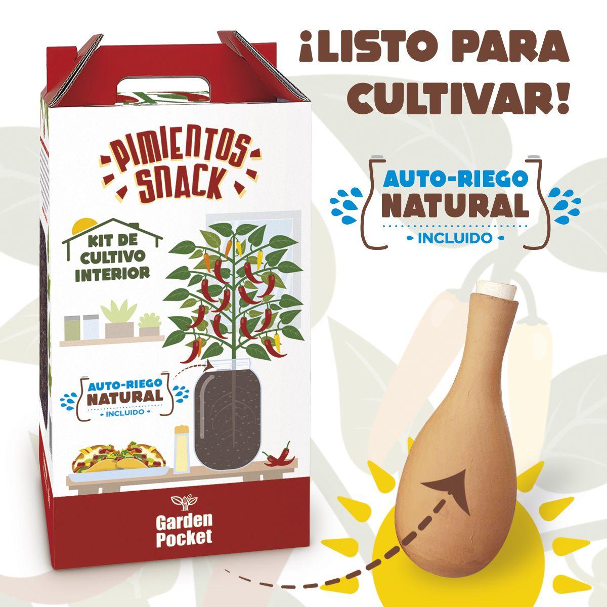 Kit de cultivo interior Snack Peppers