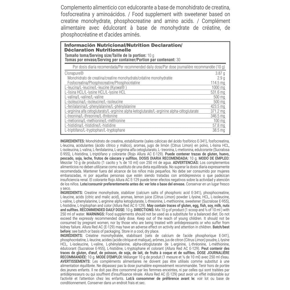 Clonamaster (creatina Clonapure® Y Master Amino) - 300g - Sandias De Gominola - Clonamaster - Masmusculo_5