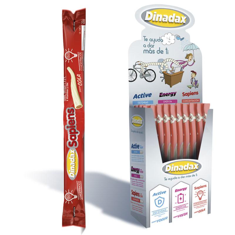 Caixa de 60 Barras Masterdiet Dinadax Sapiens