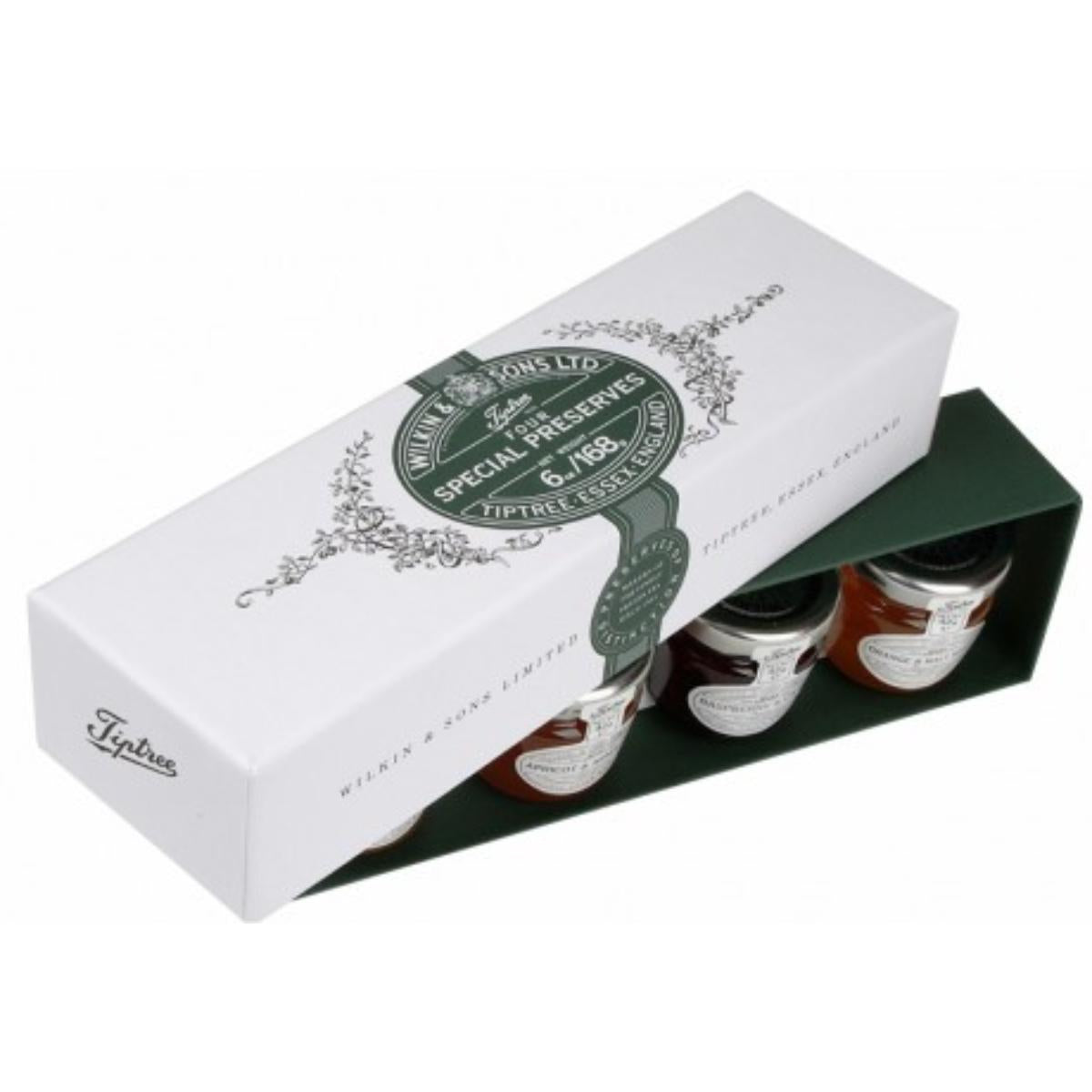 Caixa de quatro geleias, Tiptree 168g