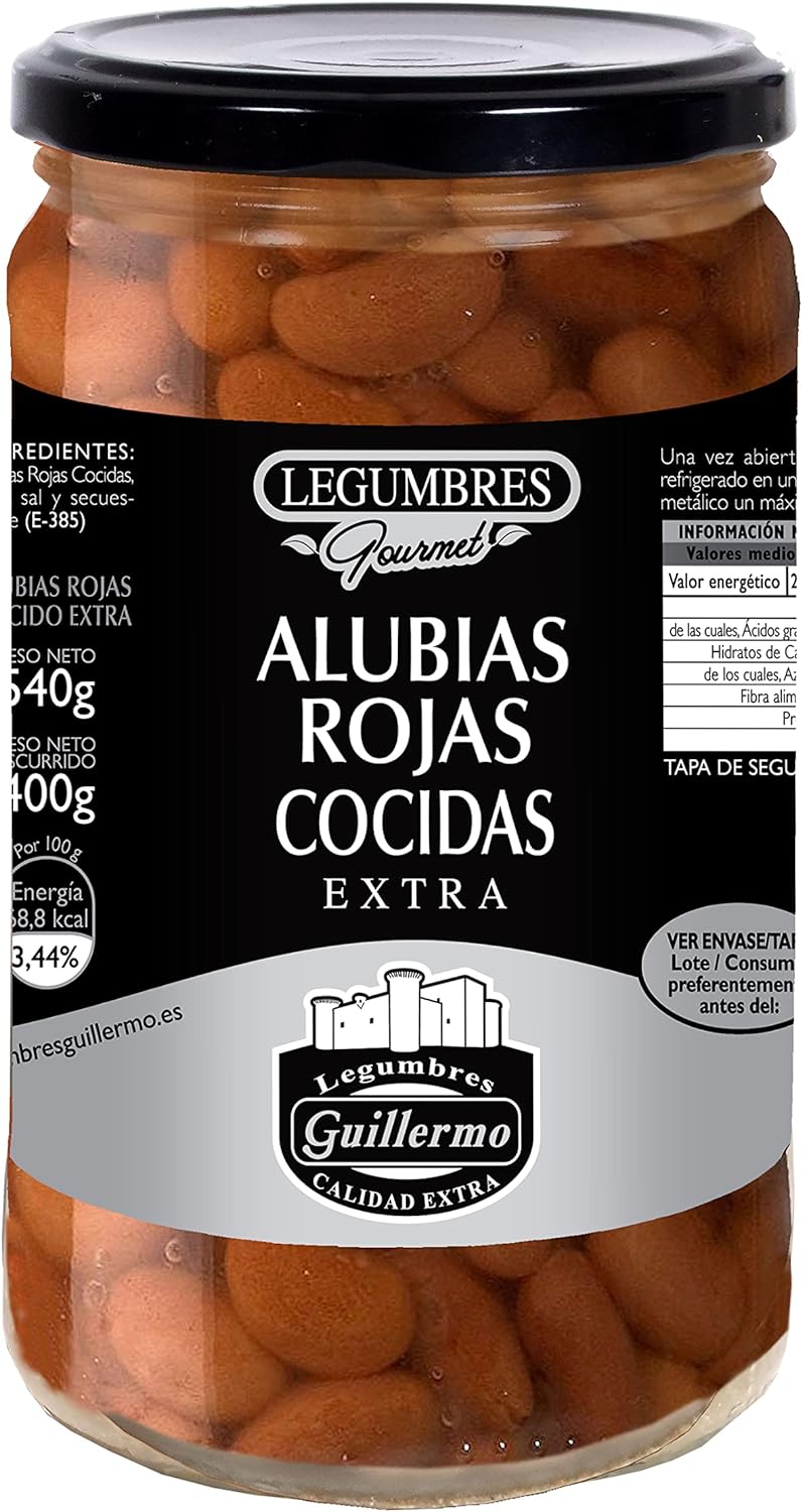 Alubia Roja Cocida - 540 G, Tarro_0