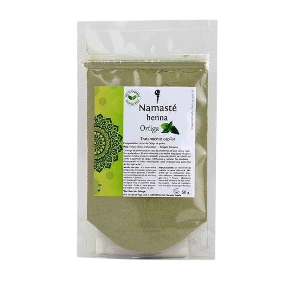 Tratamiento Capilar Ortiga Verde En Polvo Namasté 50g_0