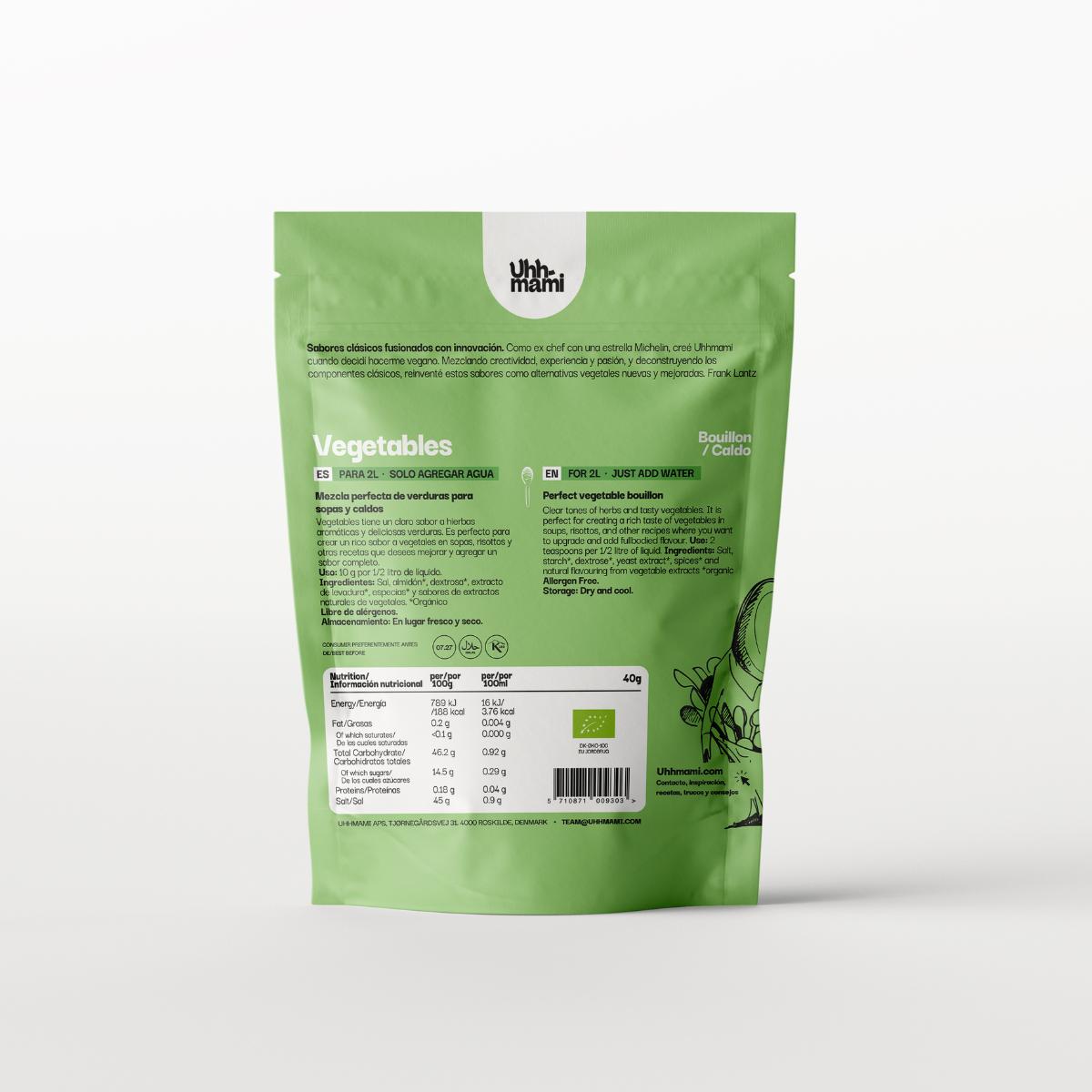 Caldo de Legumes Uhhmami 40 g