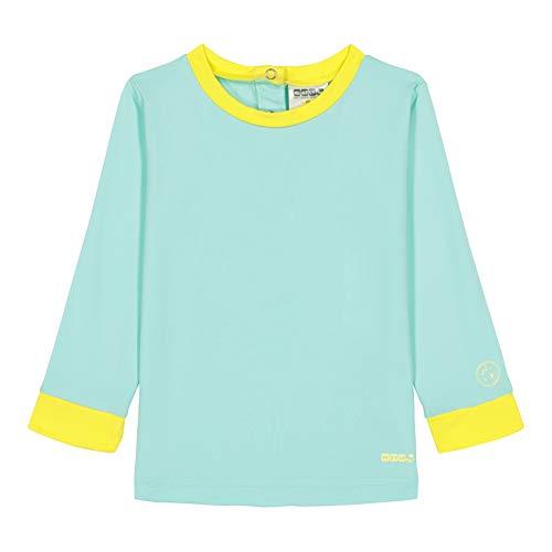 T-shirt verde com proteção UV 12 meses