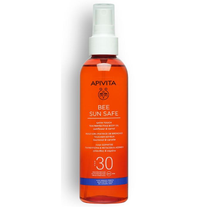 Óleo Corporal Apivita Perfect Tan FPS 30 200ml