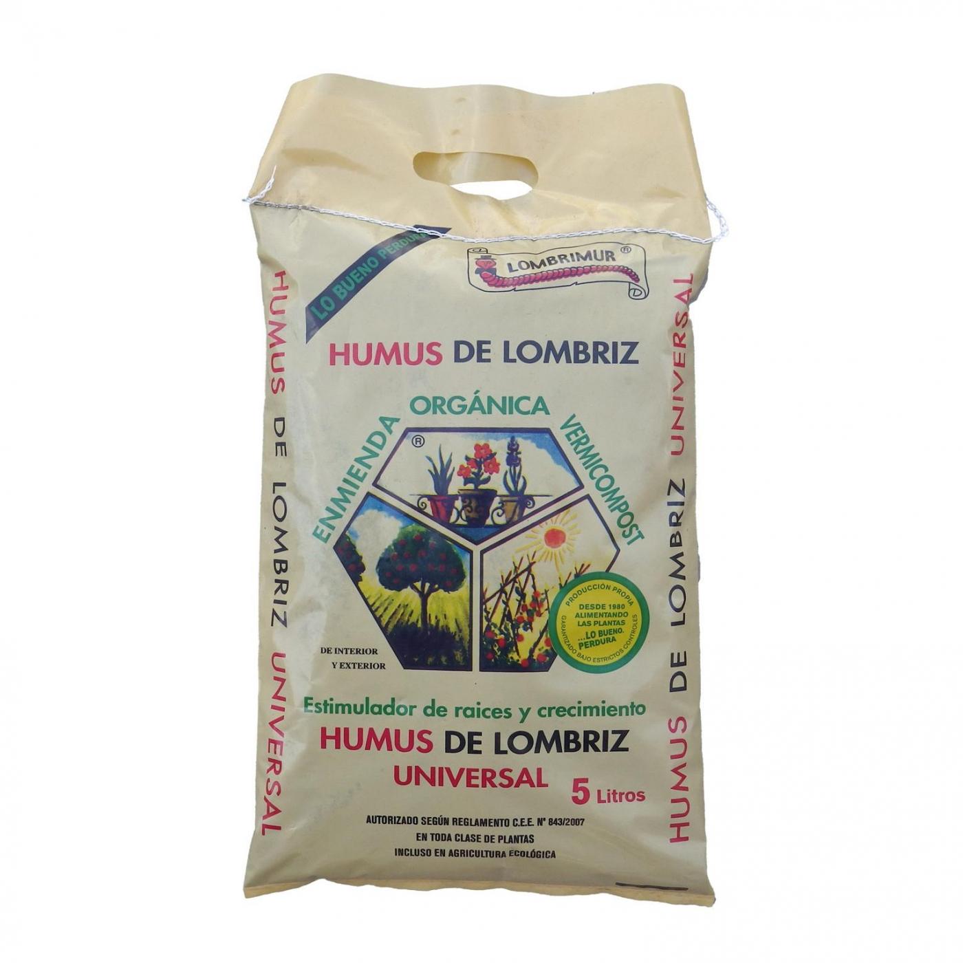 Húmus de minhoca Lombrimur 50 L