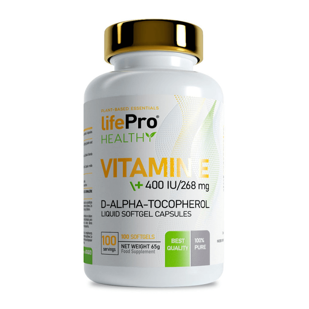 Vitamina E 400iu - 100 Softgels - Vitamina E - Lifepro_0