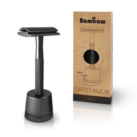 Navalha em metal Bambaw Nega com suporte