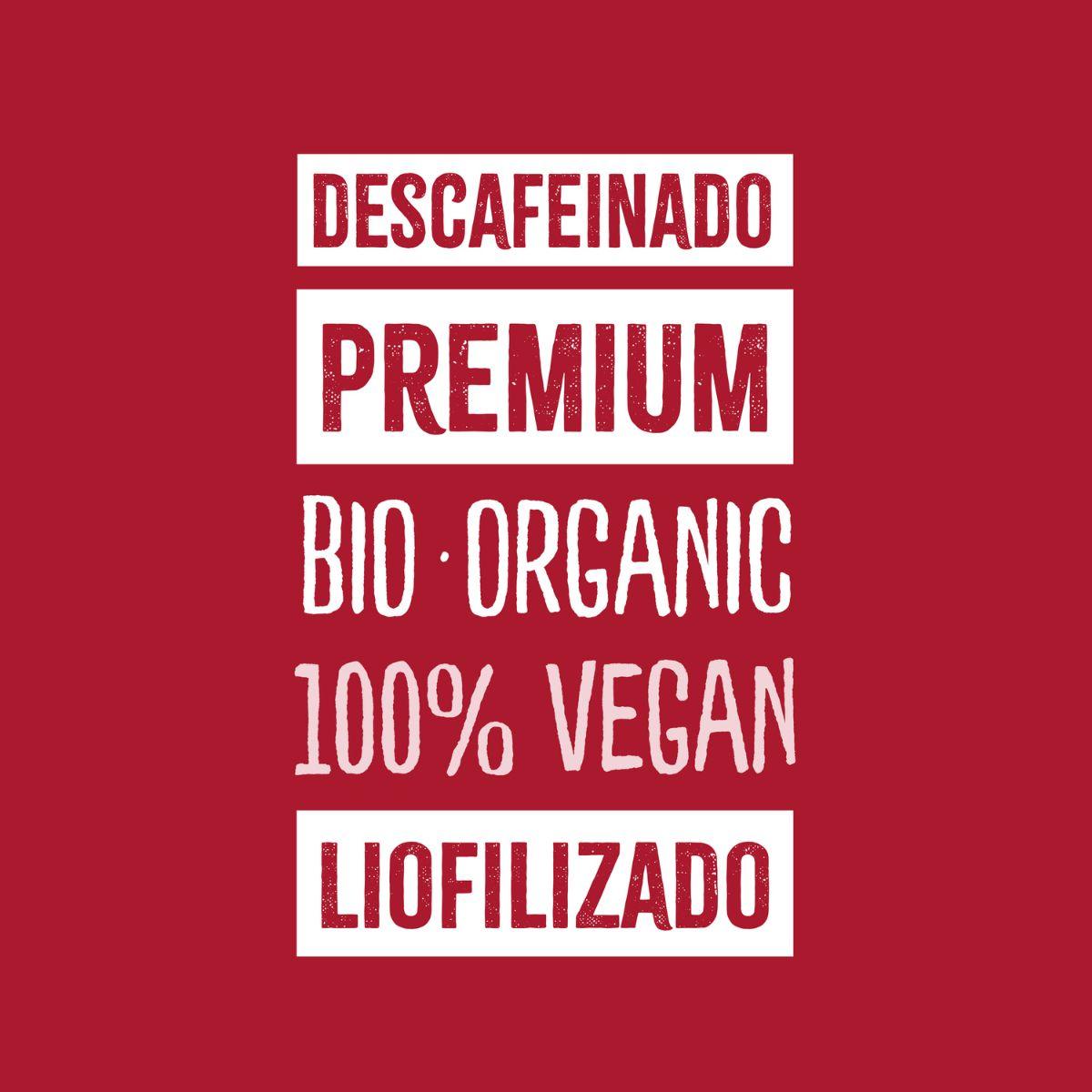 Biocoffee Café Solúvel Descafeinado Bio Premium NaturGreen 100 g