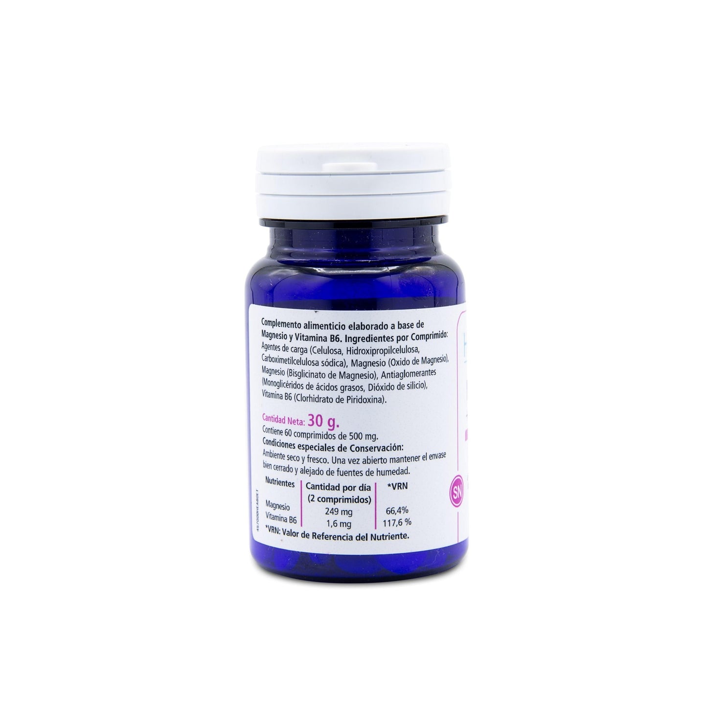 H4U Magnésio + Vitamina B6 60 comprimidos de 500 mg
