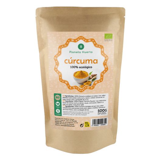 Cúrcuma em pó ECO Planeta Huerto 500 g