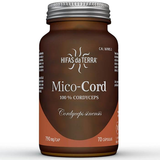 Mico Cord + vit C Hifas da Terra 70 cápsulas