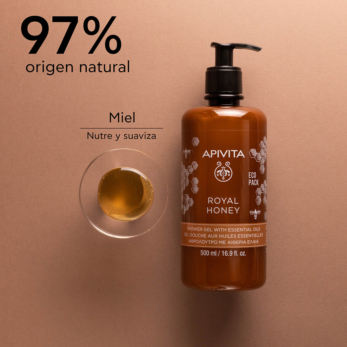 PROMOÇÃO Gel Royal Honey Apivita 500 ml