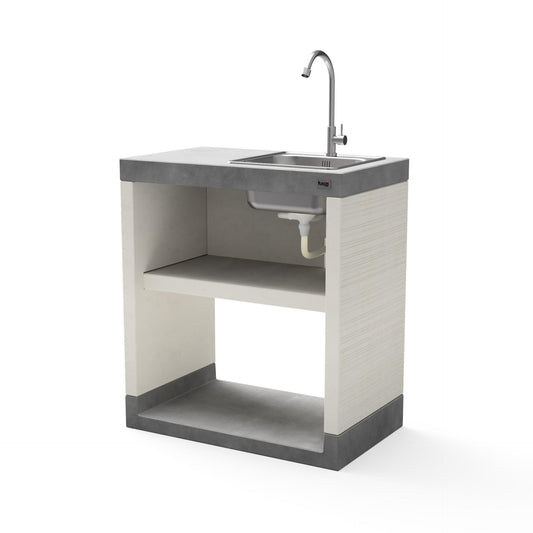 Módulo de bancada Venit Plan 1 com lava-loiçaTuozi