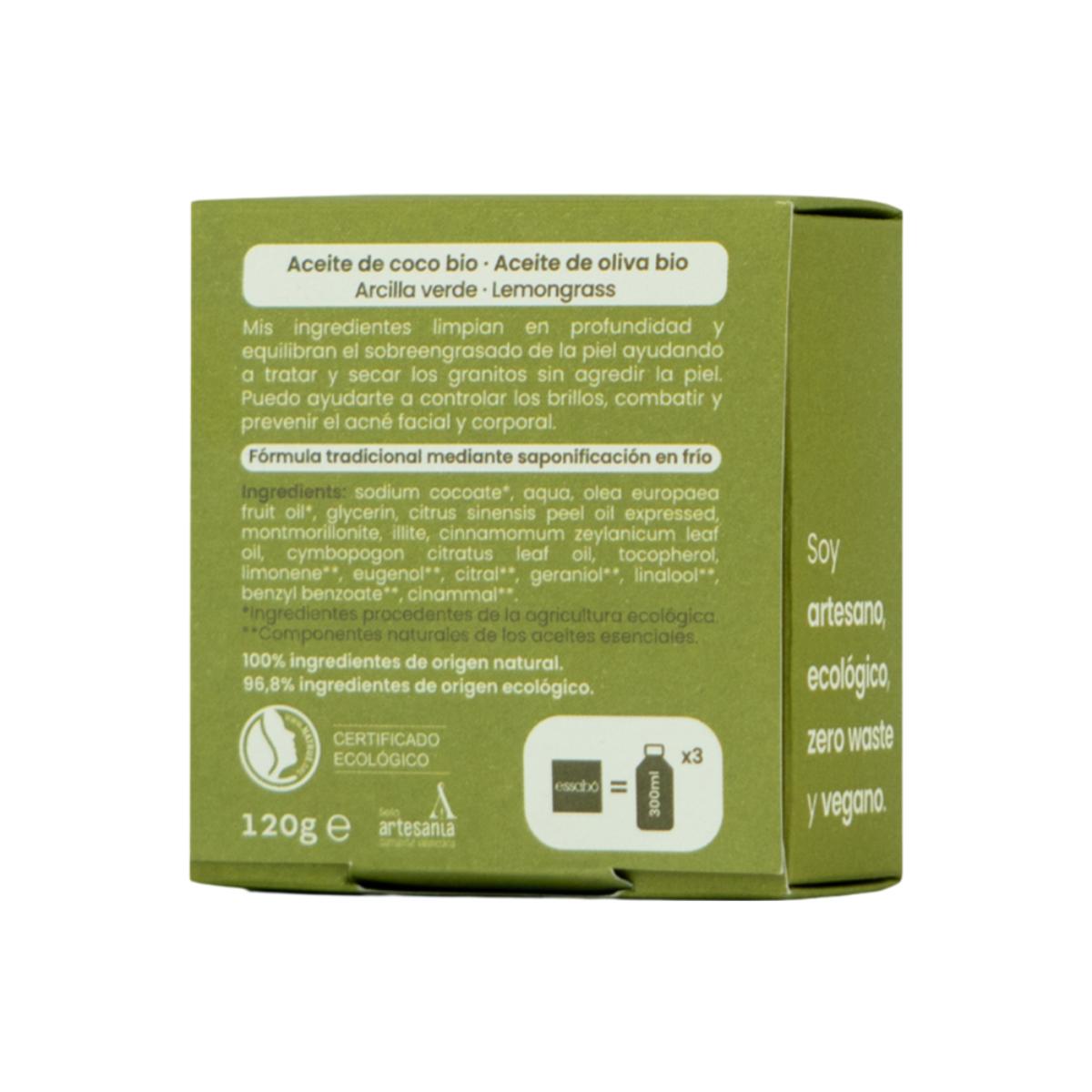 Essabó Eco Sabonete Especial para Acne e Pele Oleosa 120g
