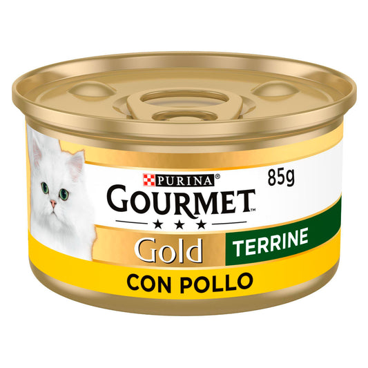 GOURMET GOLD Ração Húmida para Frango em Panela 85 g