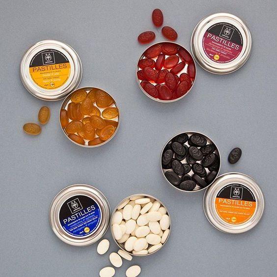 Pastilhas para a dor de garganta com amora e própolis 45 g