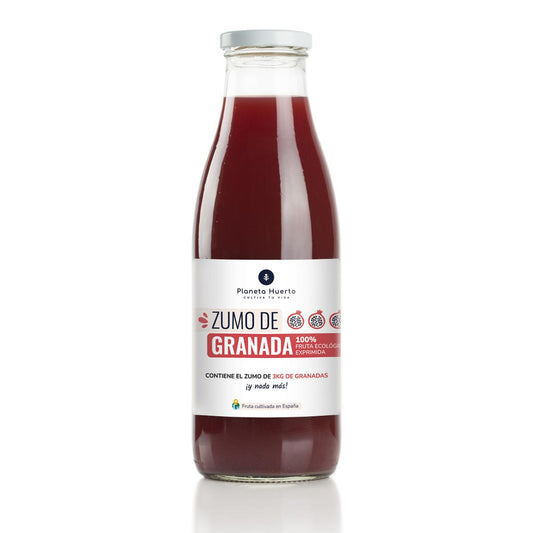 Sumo de Romã 100% fruta espremida Eco Planeta Huerto 750ml