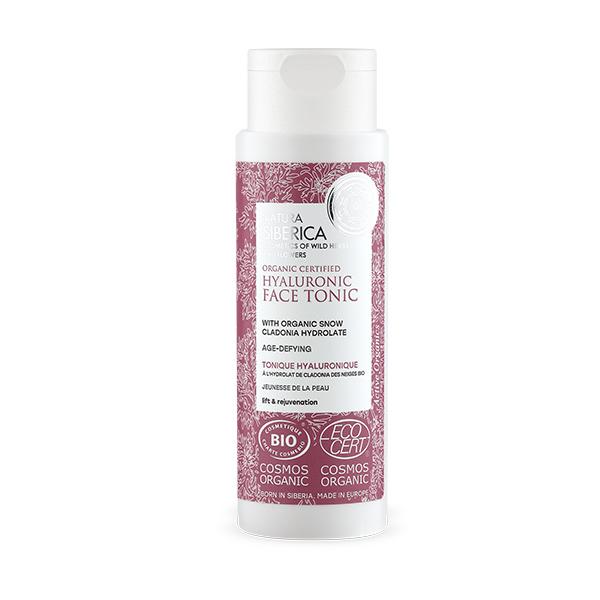 Tónico Facial Hialurónico Antienvejecimiento Certificado Orgánico Natura Siberica 150 ml
