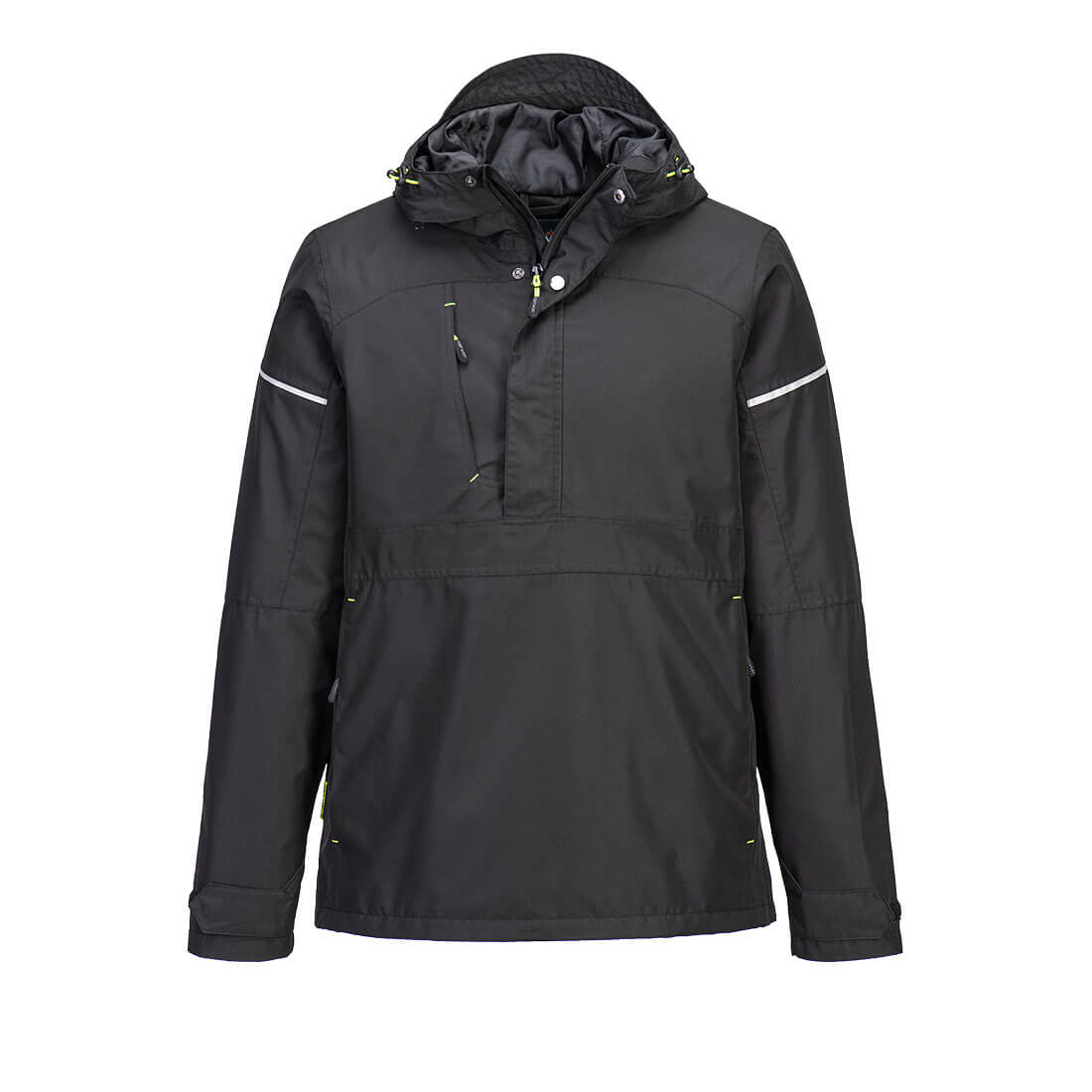 Chaqueta Pw3 Overhead Rain / Xl / Negro_0