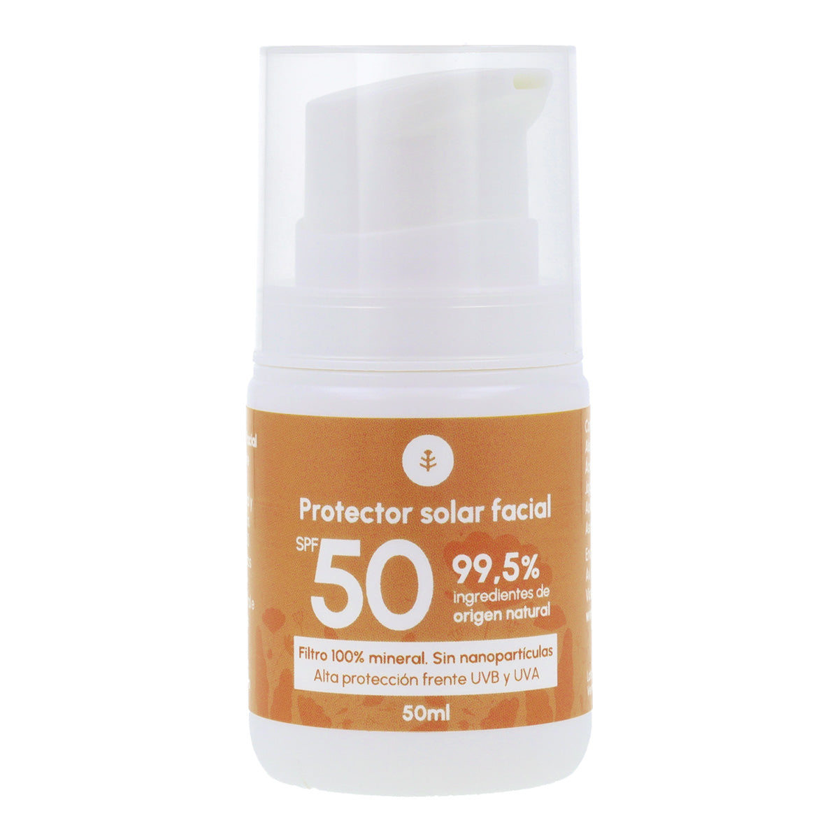 Creme Protetor Solar Facial 100% Mineral Planeta Huerto FPS 50 50 ml