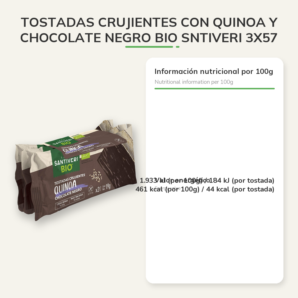 Información nutricional