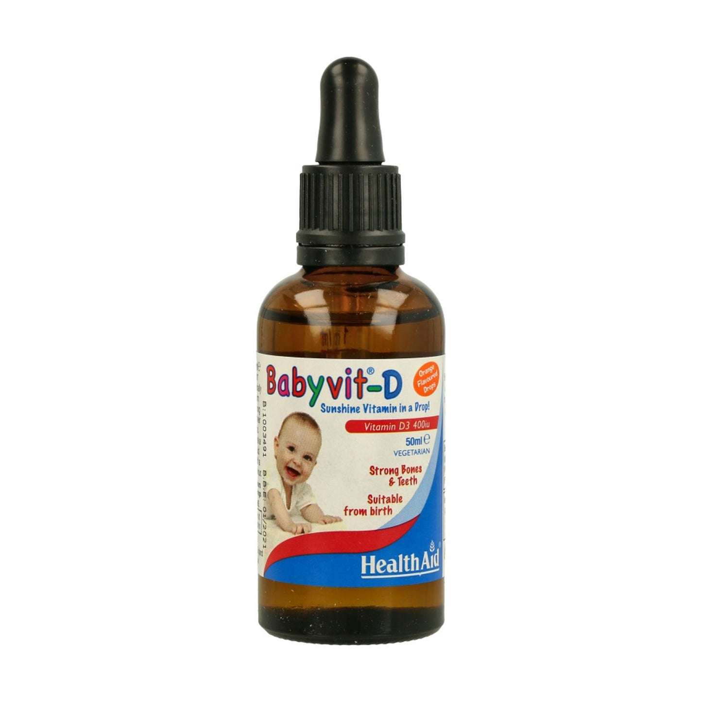 Babyvit D Drops 50 ml - Auxiliar de Saúde