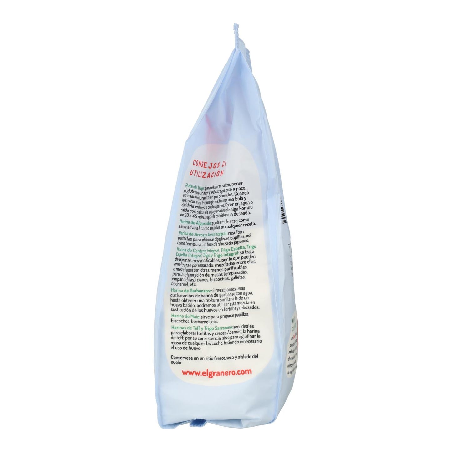 Farinha de Arroz Biológica El Granero, 500 g