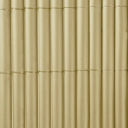 Barreira sintética semicircular Plasticane Nortene bambu 1,5 x 3 m