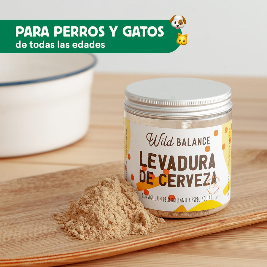 Suplemento para animais Wild Balance Levedura de Cerveja 90g