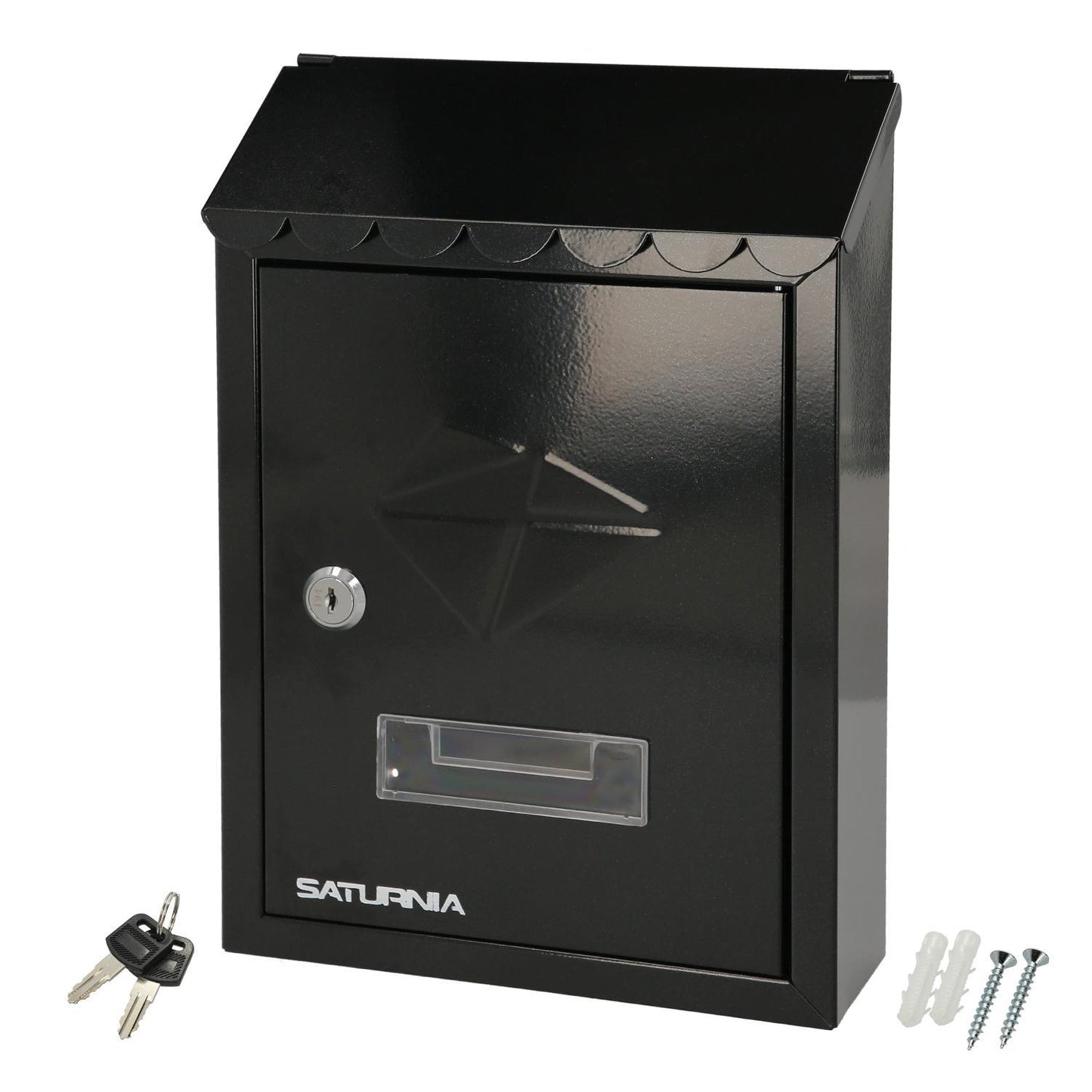 Buzon Exterior Residence 205 X 300 X 70 Mm. Negro