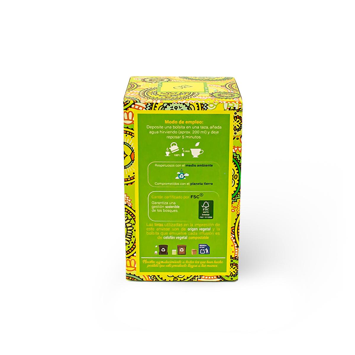 Chá Rooibos Cítrico Biológico Artemis para Infusão 20 Saquetas