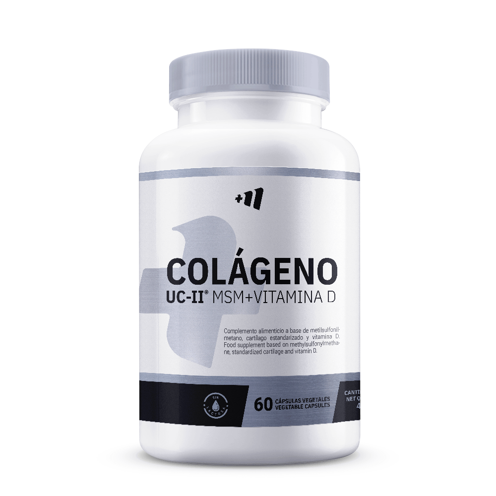 Colágeno Uc-ii® Con Msm + Vitamina D - 60 Cápsulas Vegetales - Mejora De Articulaciones - Masmusculo_0