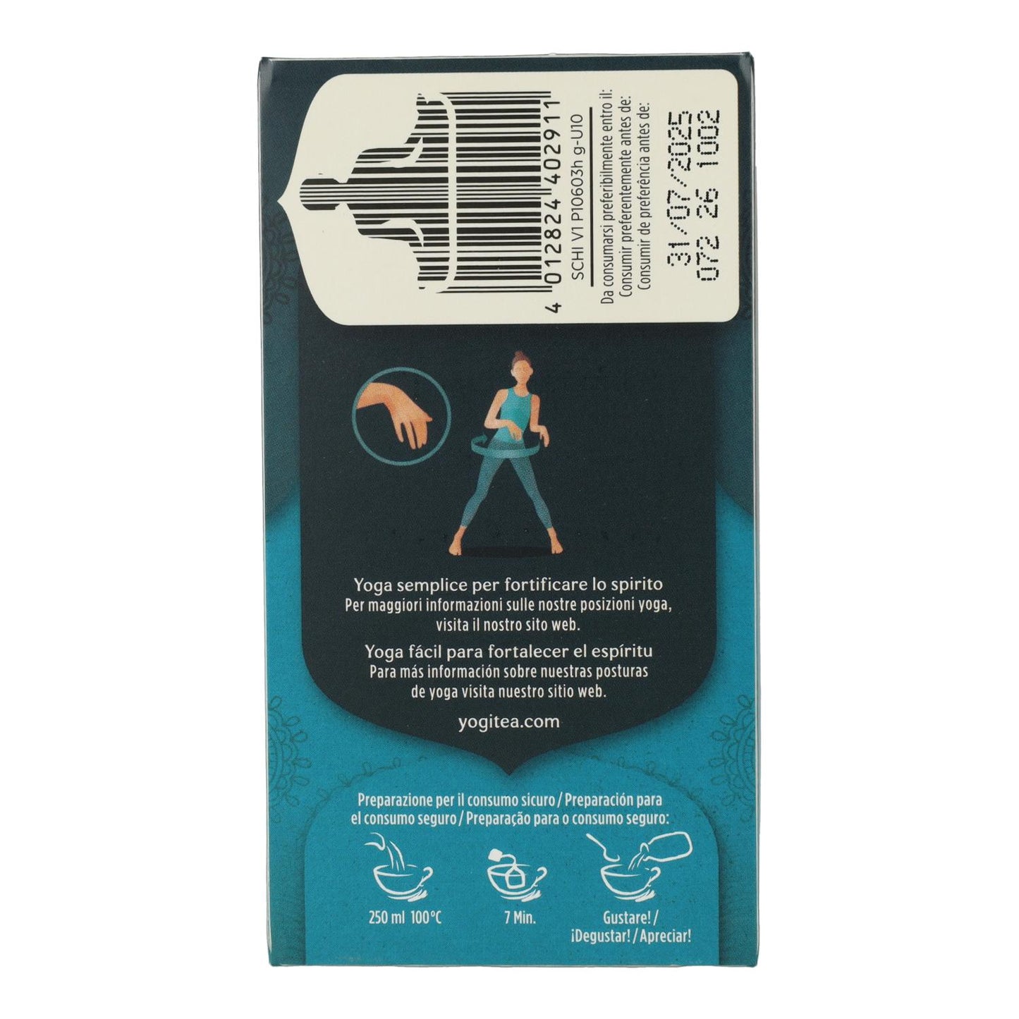 Yogi Tea BIO Pimenta Doce, 17 saquetas de chá