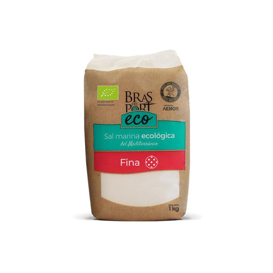 Sal marinho fino biológico Bras del Port 1kg