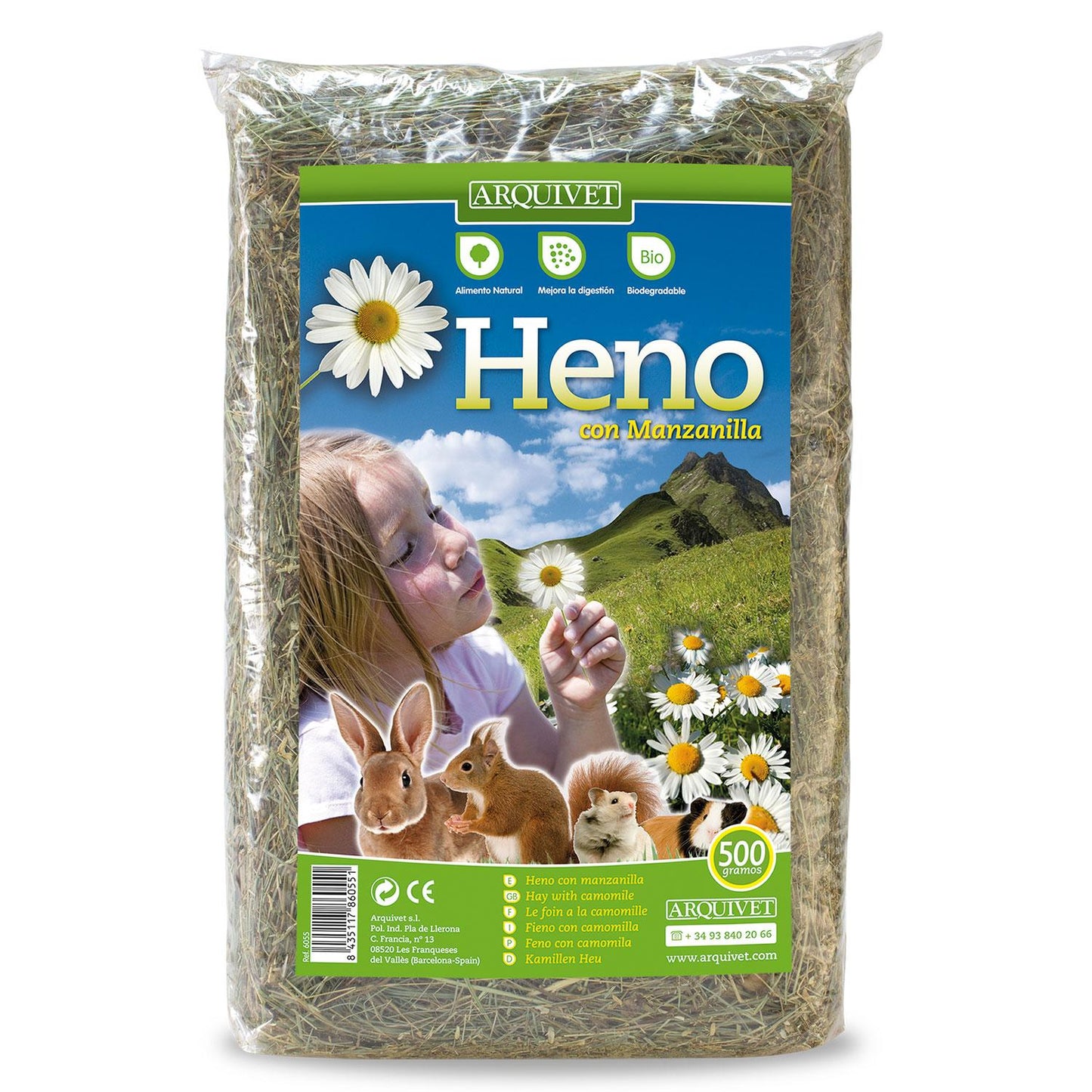 Arquivet Feno com Camomila 500 g