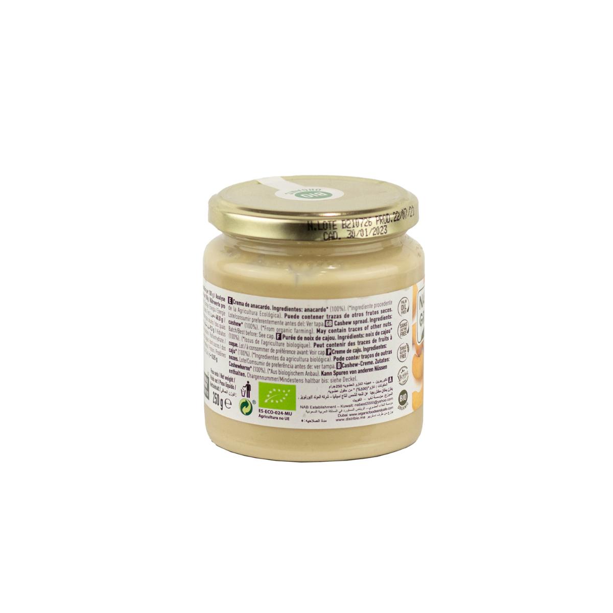 Crema de Almendra Bio untable NaturGreen 250 g