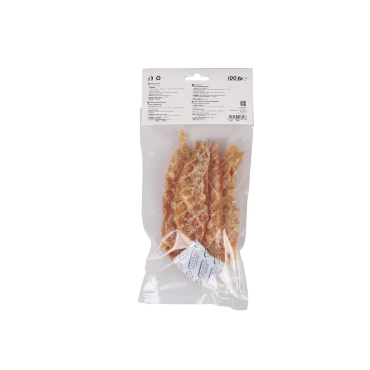 Petiscos de Frango Seco para Cão - Snack Natural 100g