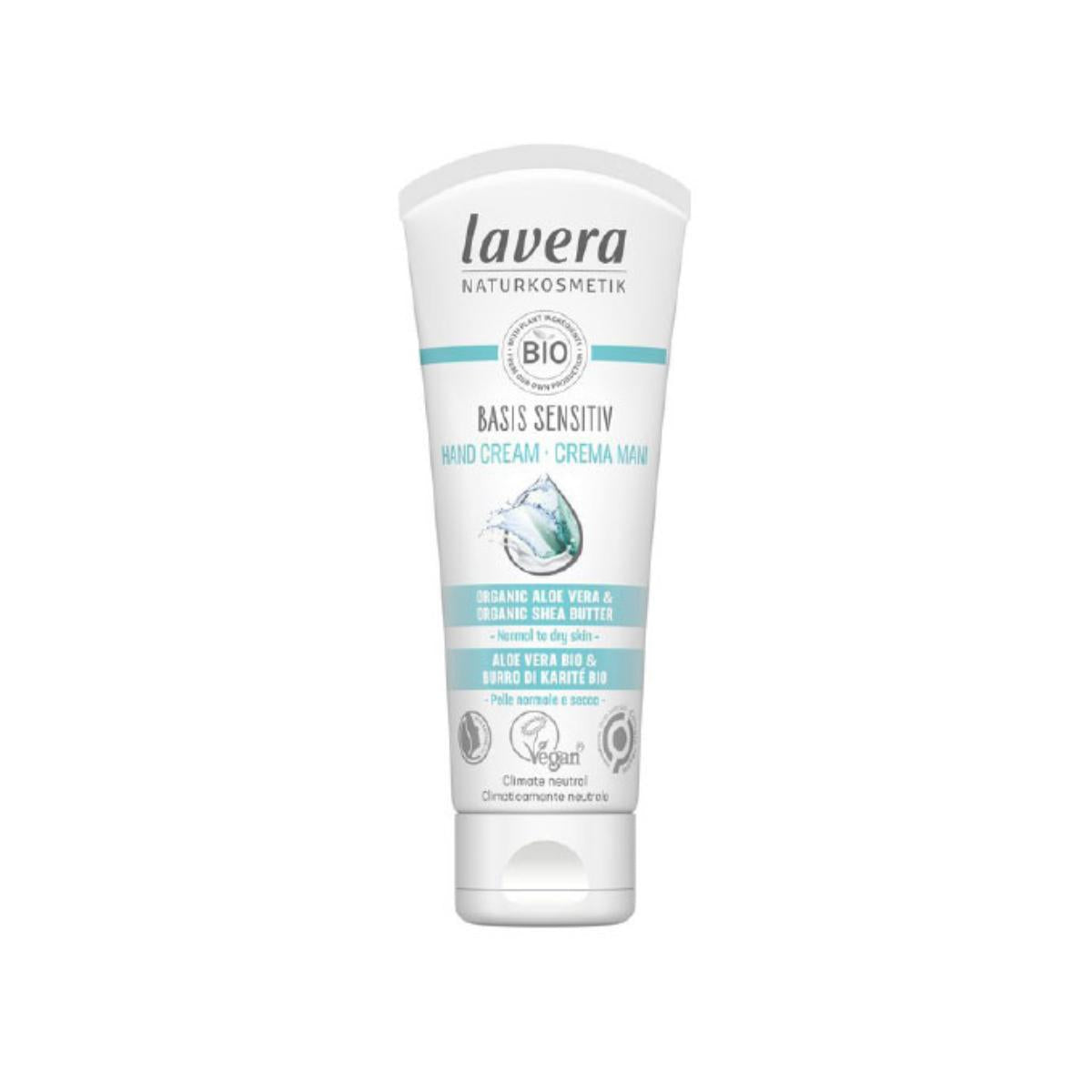 Creme de mãos sensível base, Lavera 75 ml