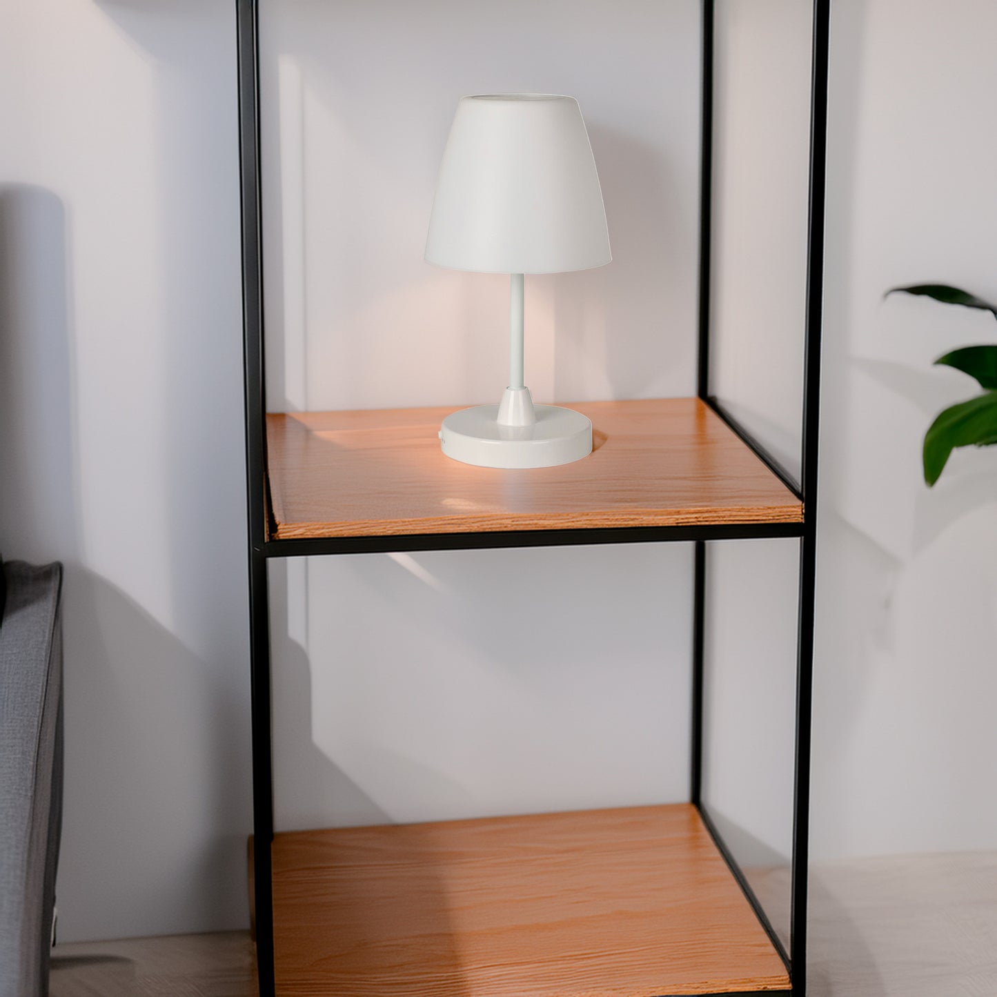 Well Home Lámpara De Mesa Led Touch Recargable Con 3 Niveles_3