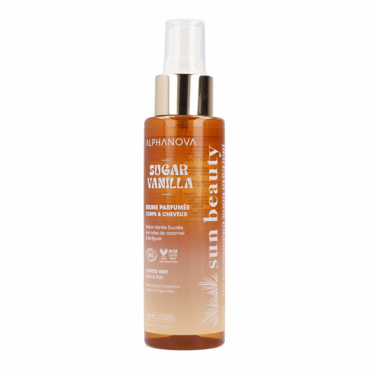 Bruma cabello y cuerpo bio vainilla Alphanova 100ml