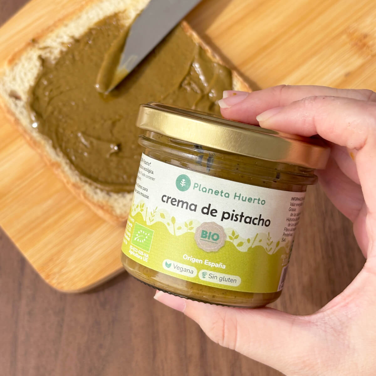Creme de Pistácio 100% Biológico Planeta Huerto 100 g
